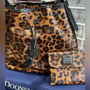 Dooney & Burke bag and wallet set